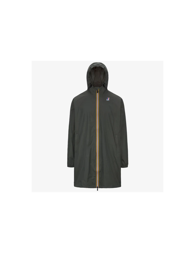 K Way Giacca Impermeabile Unisex Le Vrai 4.0 Eiffel East Green Blackish - K2132XW WMR - Semenzato Abbigliamento