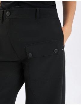 High Pantalone Watts Tecnico Stretch Nero - S0185990Z93-199 - Semenzato Abbigliamento