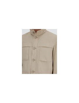 Herno Field Jacket In Ultralight Crease Naturale - FI000142U12494Z2605 - Semenzato Abbigliamento