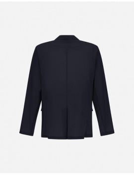 Herno Blazer In Light Matt Blu - GA000179U12803Z9201 - Semenzato Abbigliamento