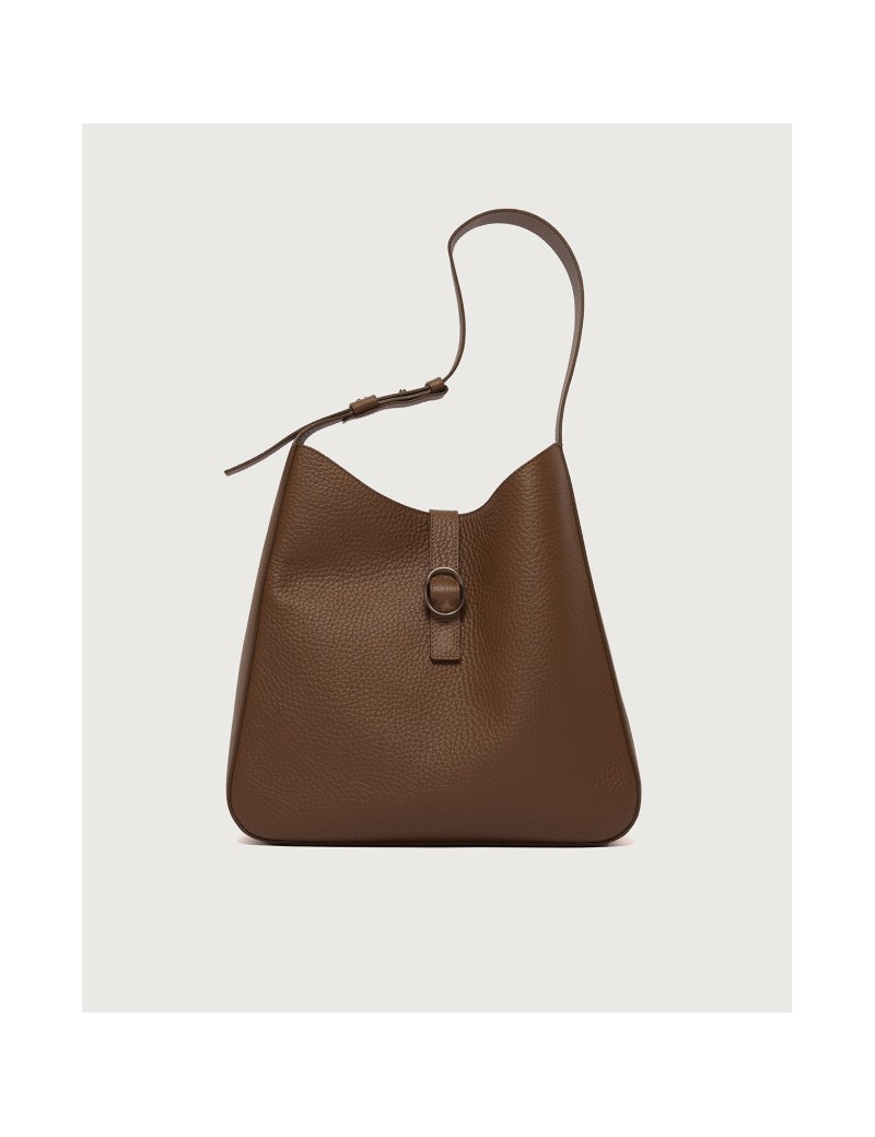 Orciani Borsa Gea Soft A Spalla In Pelle Soft Cocoa - B02234--_SOF-SOF20WCOA - Semenzato Abbigliamento