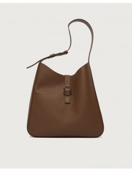 Orciani Borsa Gea Soft A Spalla In Pelle Soft Cocoa - B02234--_SOF-SOF20WCOA - Semenzato Abbigliamento