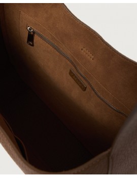 Orciani Borsa Gea Soft A Spalla In Pelle Soft Cocoa - B02234--_SOF-SOF20WCOA - Semenzato Abbigliamento