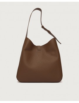 Orciani Borsa Gea Soft A Spalla In Pelle Soft Cocoa - B02234--_SOF-SOF20WCOA - Semenzato Abbigliamento