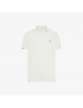 Sun68 Polo Vintage Bianco Panna - A36101 31 - Semenzato Abbigliamento