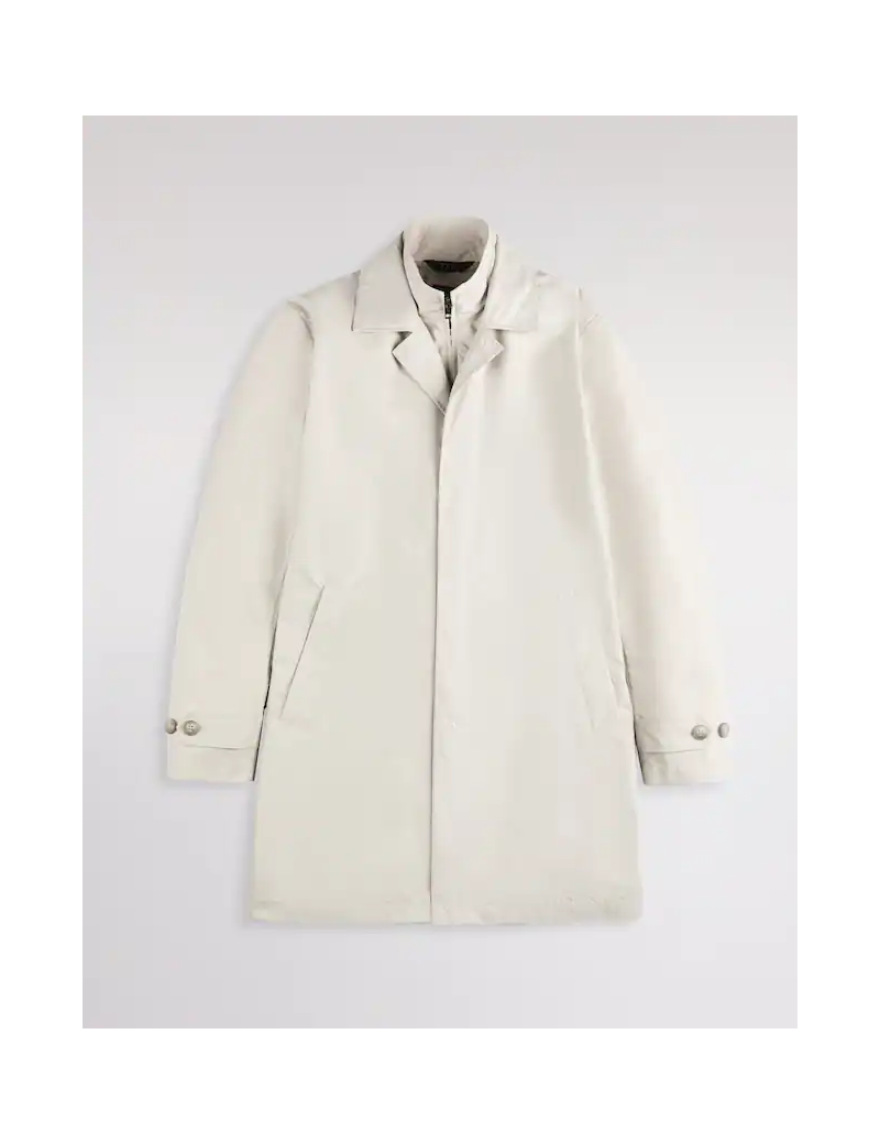 Fay Morning Coat Popeline Tecnico Beige - NAM62520030AX2B207 - Semenzato Abbigliamento