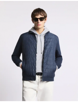 Fay Felpa Trapuntata Blu - NJMB5521470WZGU806 - Semenzato Abbigliamento