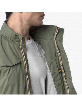K-Way Manuel Stretch Nylon Jersey Green Lichen - K8135HW - Semenzato Abbigliamento