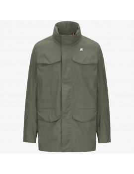 K-Way Manuel Stretch Nylon Jersey Green Lichen - K8135HW - Semenzato Abbigliamento