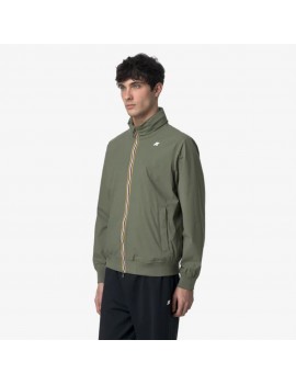 K Way Amaury Stretch Nylon Jersey Green Lichen - K3123VW - Semenzato Abbigliamento