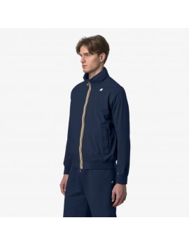 K Way Amaury Stretch Nylon Jersey Blue Insignia - K3123VW - Semenzato Abbigliamento