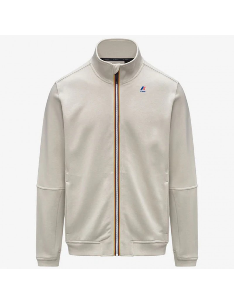 K Way Felpa Pepin Poly Cotton Beige - K1126IW - Semenzato Abbigliamento