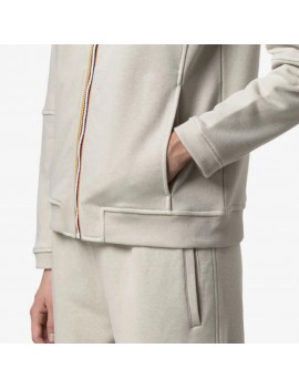 K Way Felpa Pepin Poly Cotton Beige - K1126IW - Semenzato Abbigliamento