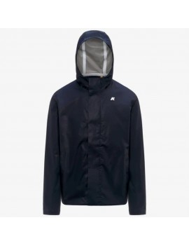 K Way Jacko Cotton 3 Layers Blu Depth - K21344W - Semenzato Abbigliamento
