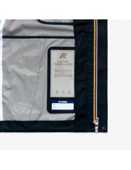 K Way Jacko Cotton 3 Layers Blu Depth - K21344W - Semenzato Abbigliamento