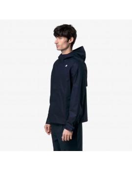 K Way Jacko Cotton 3 Layers Blu Depth - K21344W - Semenzato Abbigliamento