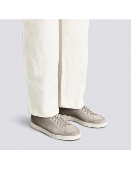 Santoni Sneaker Off-Duty Da Uomo In Nabuk Beige - MBNO22184TIRTFEHE55 - Semenzato Abbigliamento