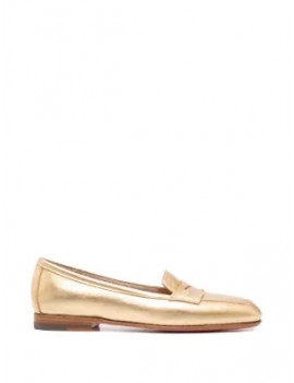 Santoni Mocassino Pelle Oro - WUNY71031SA4SLLXO50 - Semenzato Abbigliamento