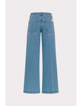 Nine In The Morning Nadia Palazzo Denim Chiaro - 9SS26 NA123 - Semenzato Abbigliamento