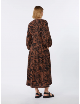 Max Mara Studio Abito Popeline Di Cotone Moro Nero -  MSTASTICE - Semenzato Abbigliamento