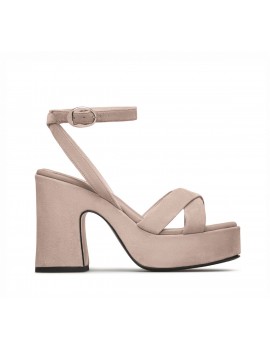 Fabi Shoes Sandalo In Camoscio Warm Taupe - FD9271B00STTTPE081 - Semenzato Abbigliamento